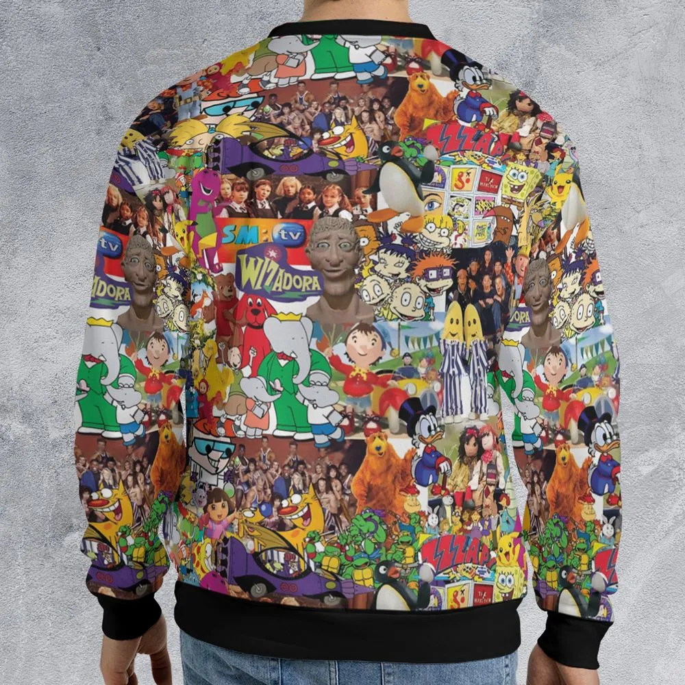 All-over Print Sweatshirt - ZCSRV75A -  - 2