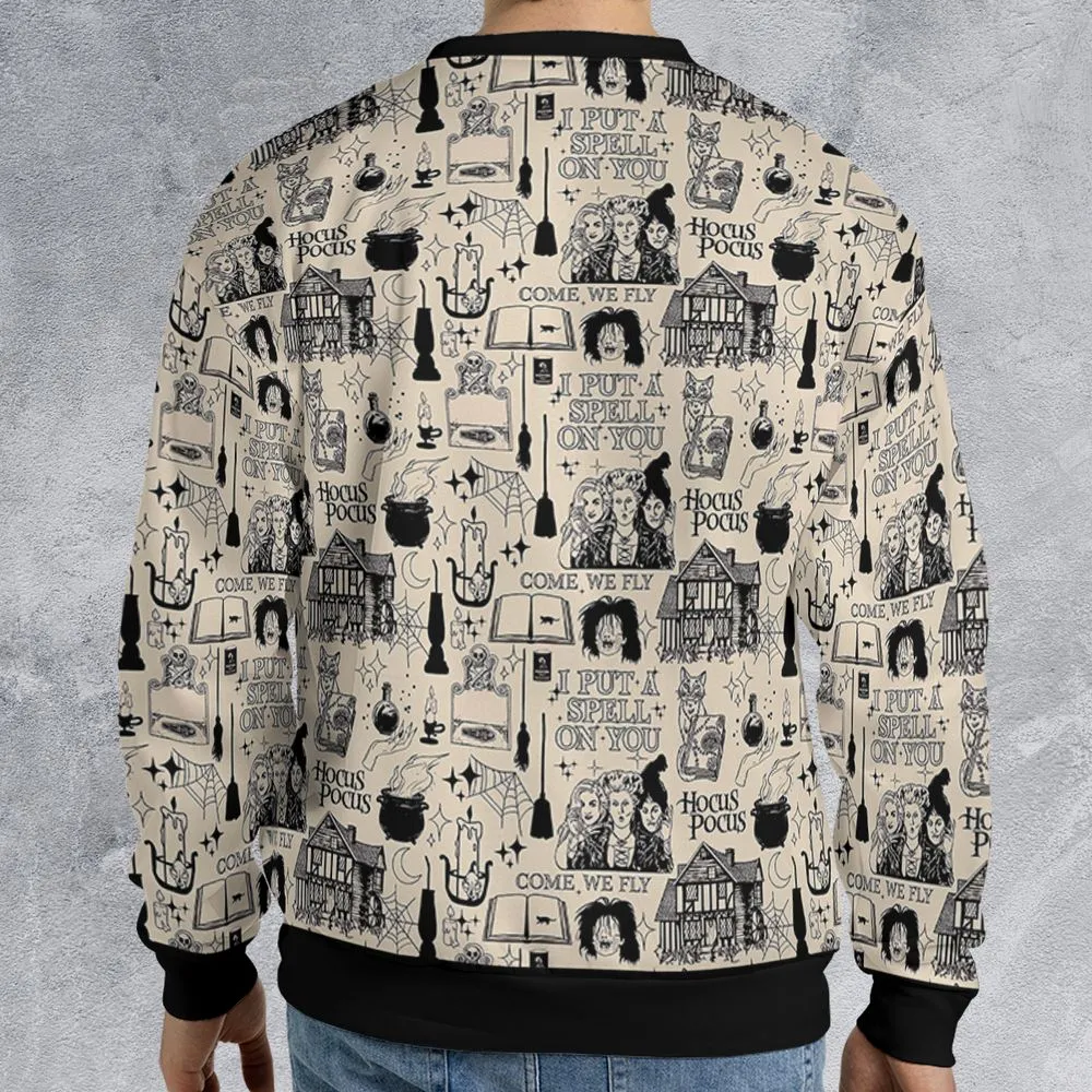 All-over Print Sweatshirt - BU6Y8KMB -  - 2