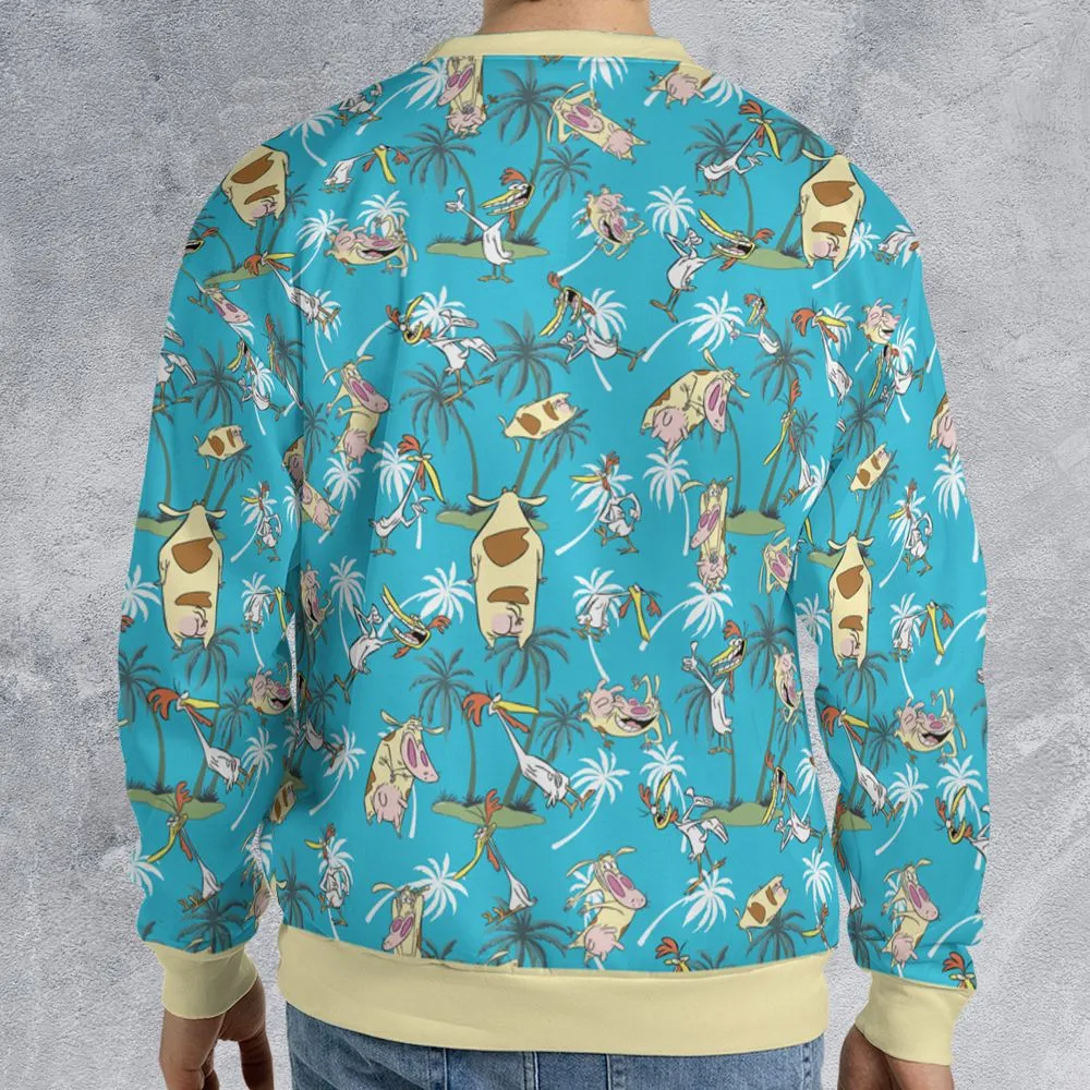All-over Print Sweatshirt - B8T2DUGH -  - 2