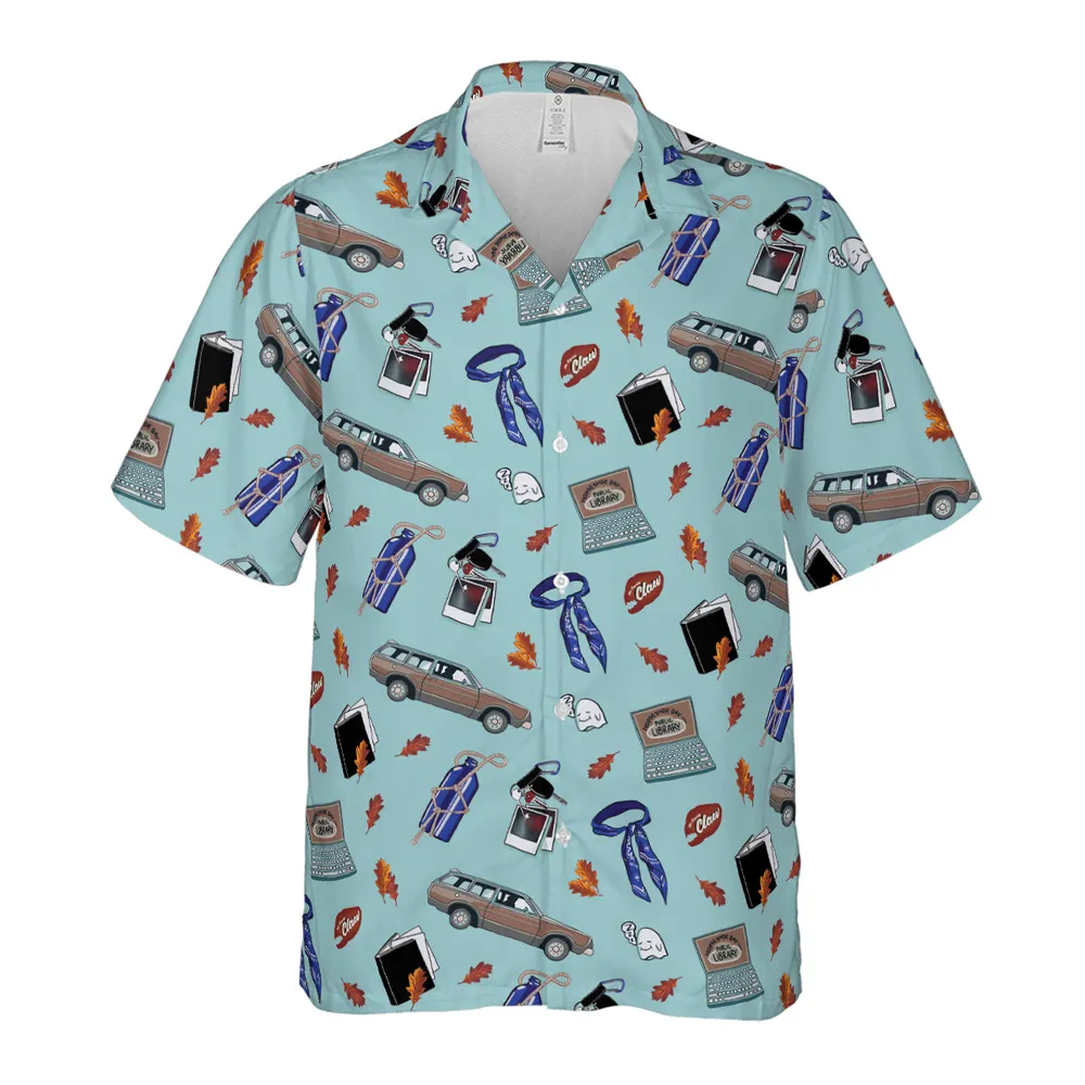 Public Libraby Nancy Drew Hawaiian Shirt - 2