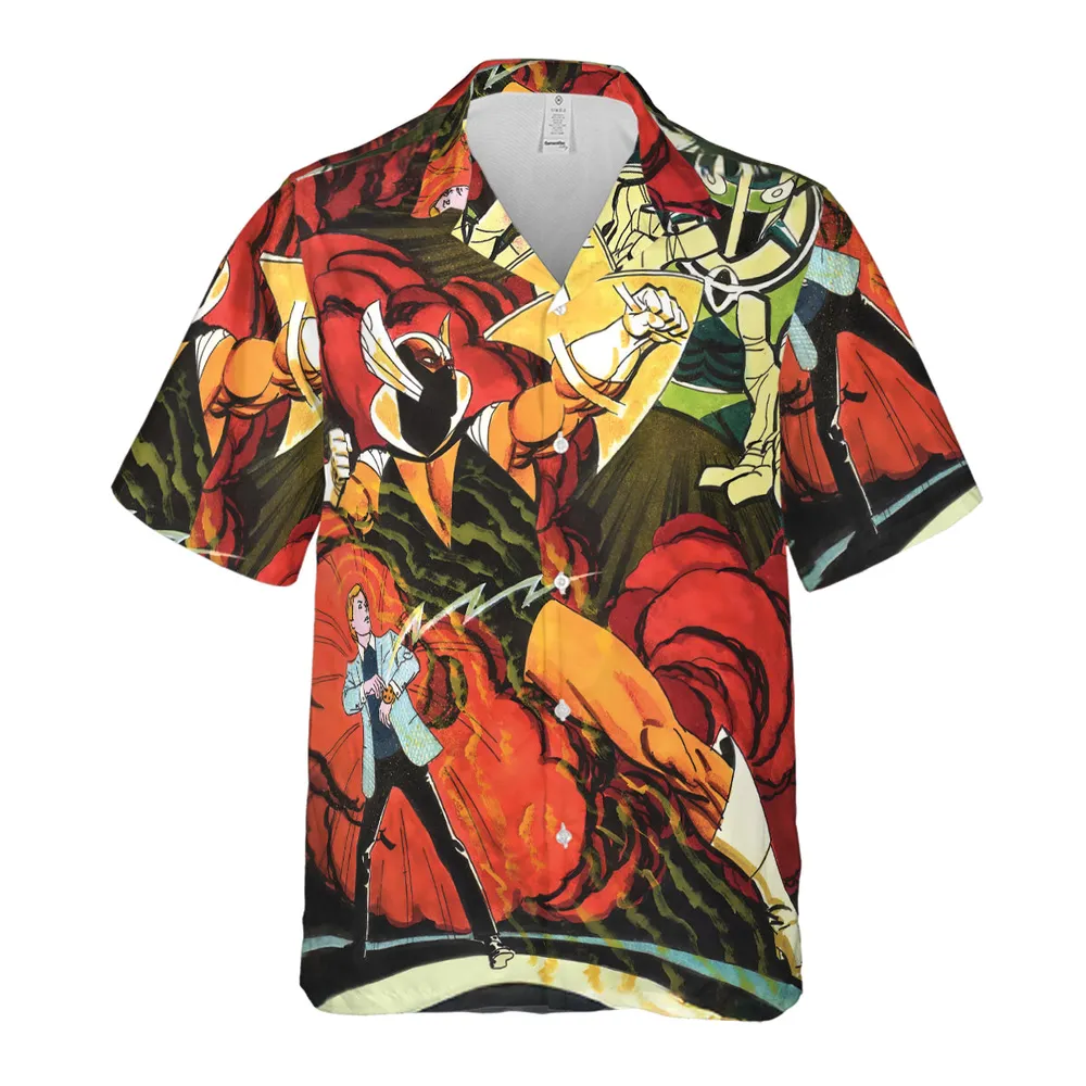 Dial H for Hero Hawaiian Shirt - 2