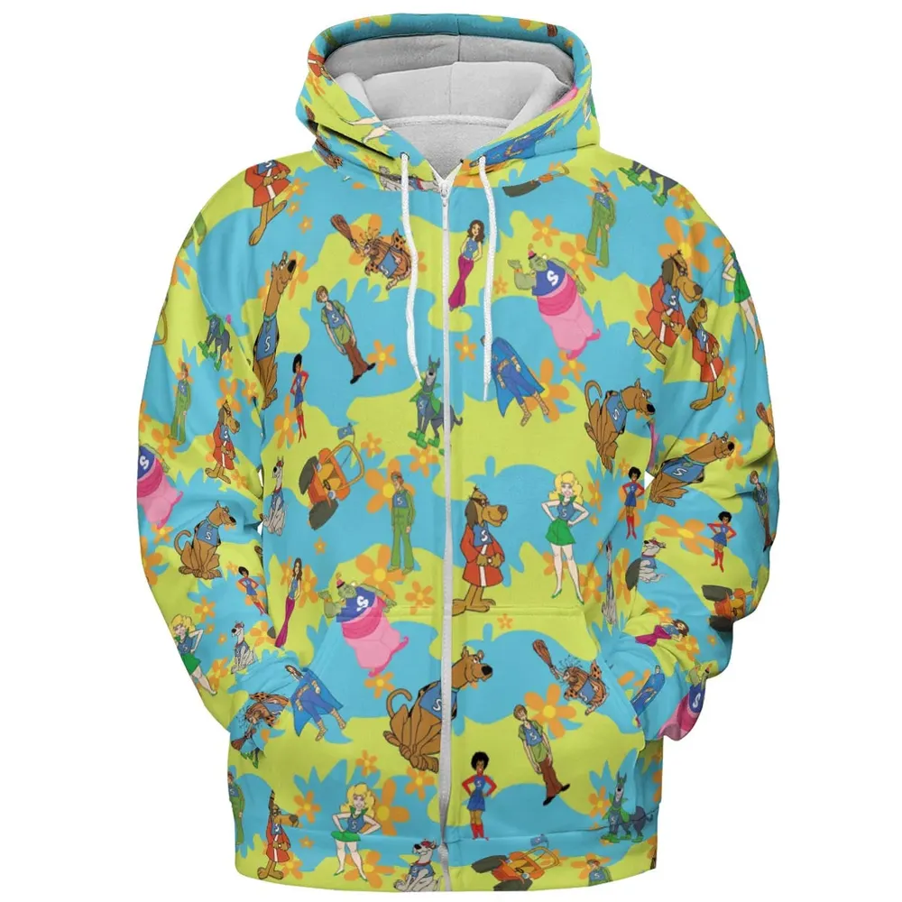 Scooby Gang Scooby Doobies All-over Print Hoodie - 3