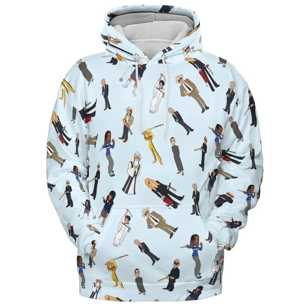 Tarantino Style Kill Bill All-over Print Hoodie - 2