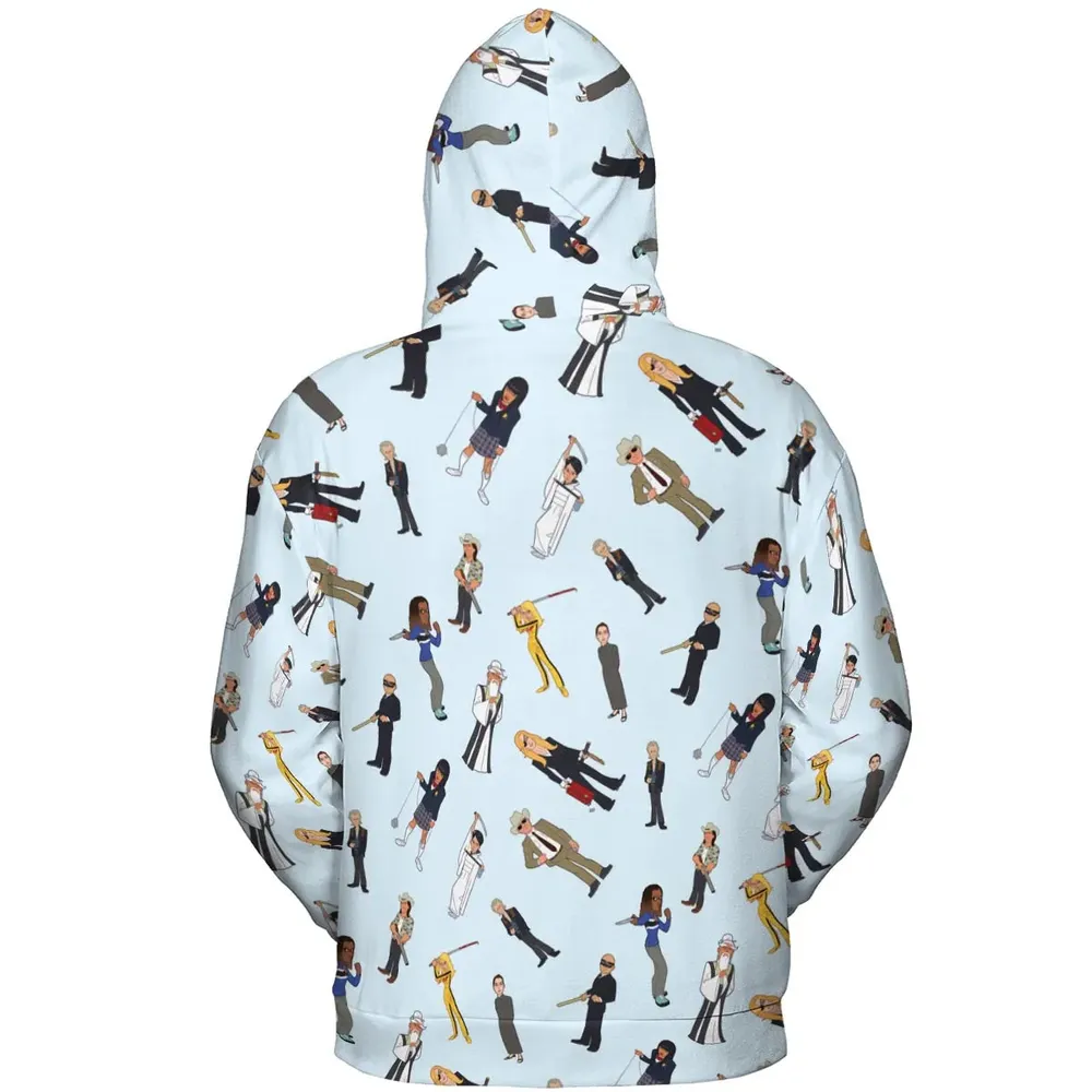 Tarantino Style Kill Bill All-over Print Hoodie - 4