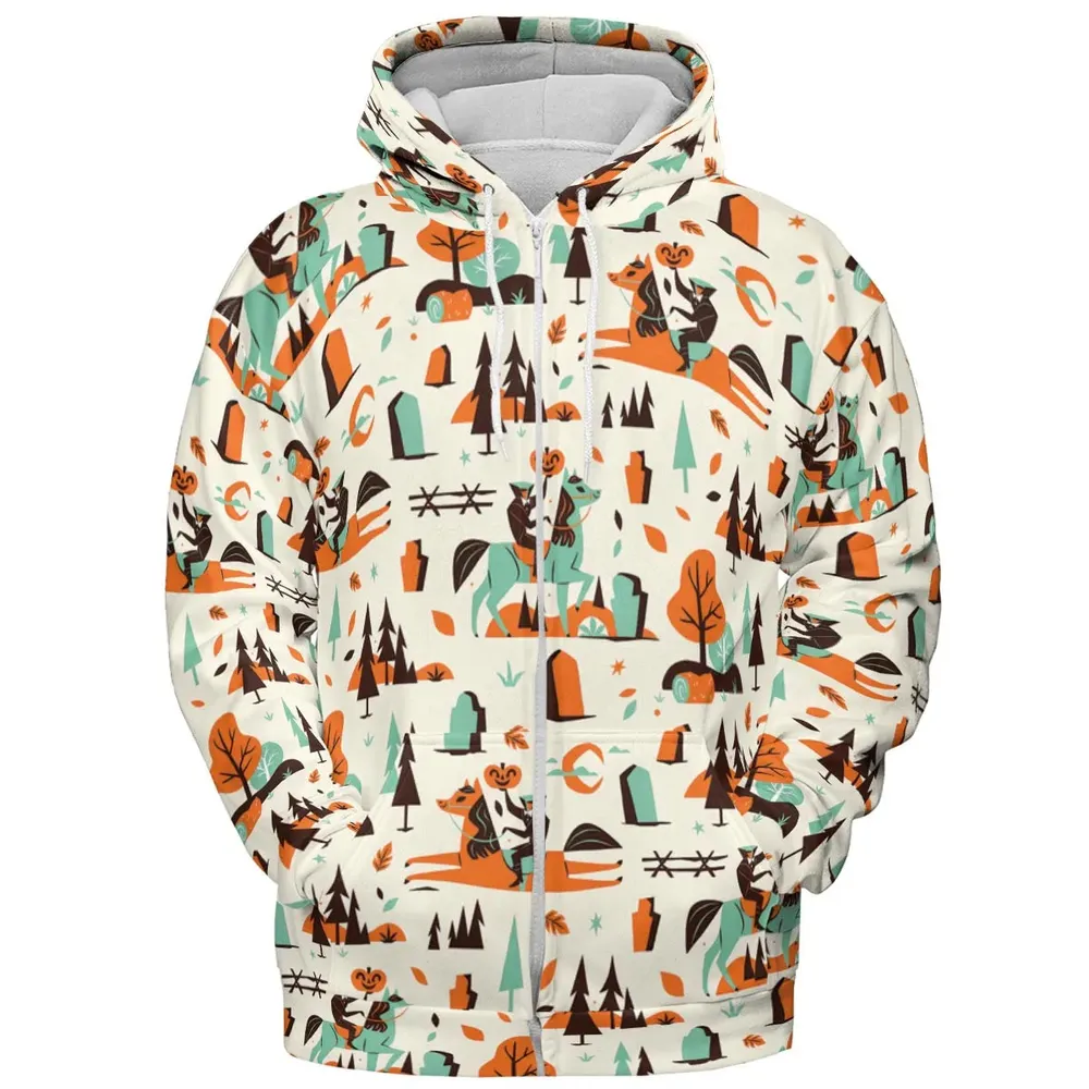 Halloween folklore The Headless Horseman All-over Print Hoodie - 3