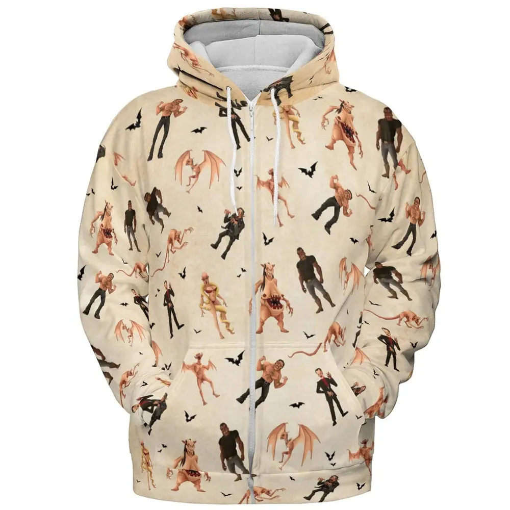 Midnight Madness From Dusk Till Dawn All-over Print Hoodie - 3