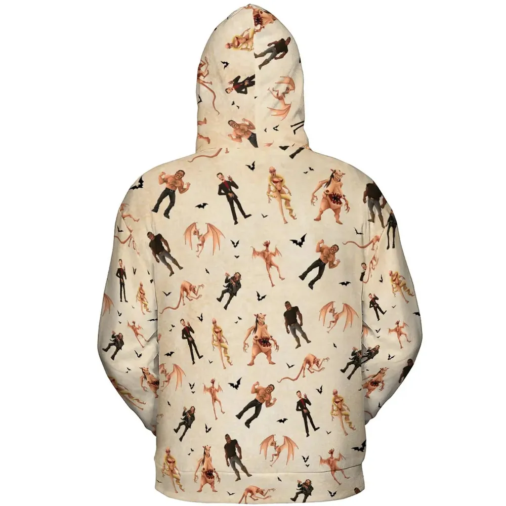 Midnight Madness From Dusk Till Dawn All-over Print Hoodie - 4