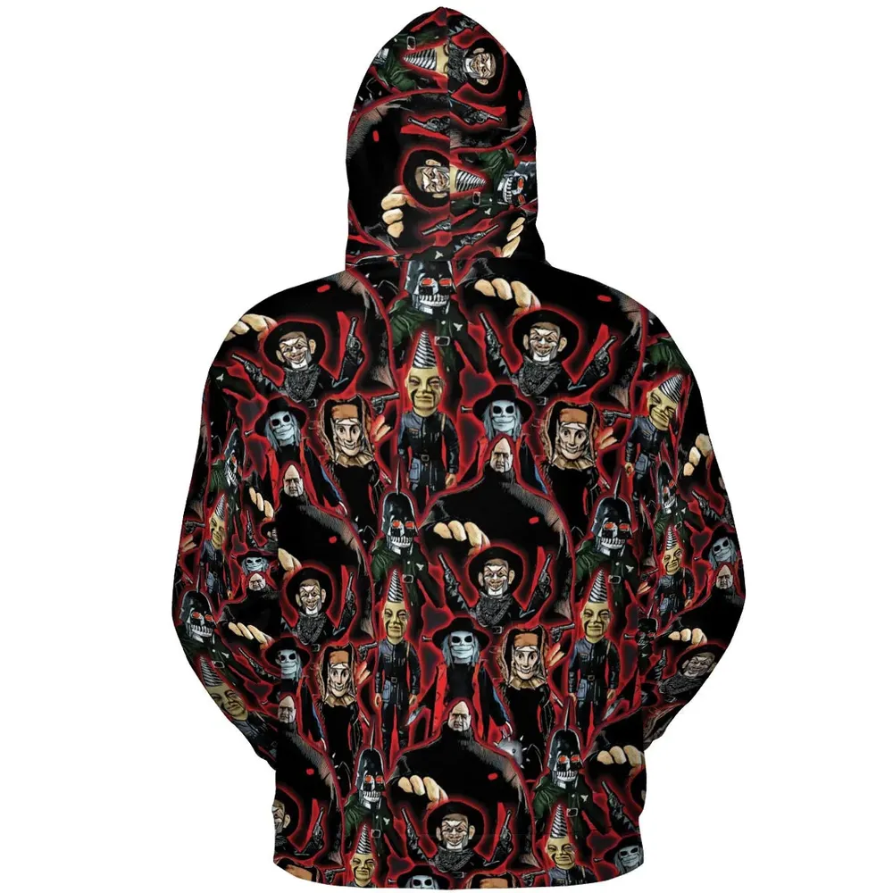 Puppet Master Collage All-over Print Hoodie - 4