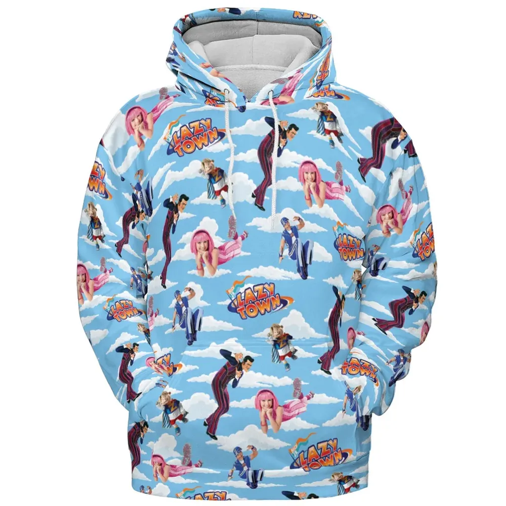 Lazy Town Collage All-over Print Hoodie - 2