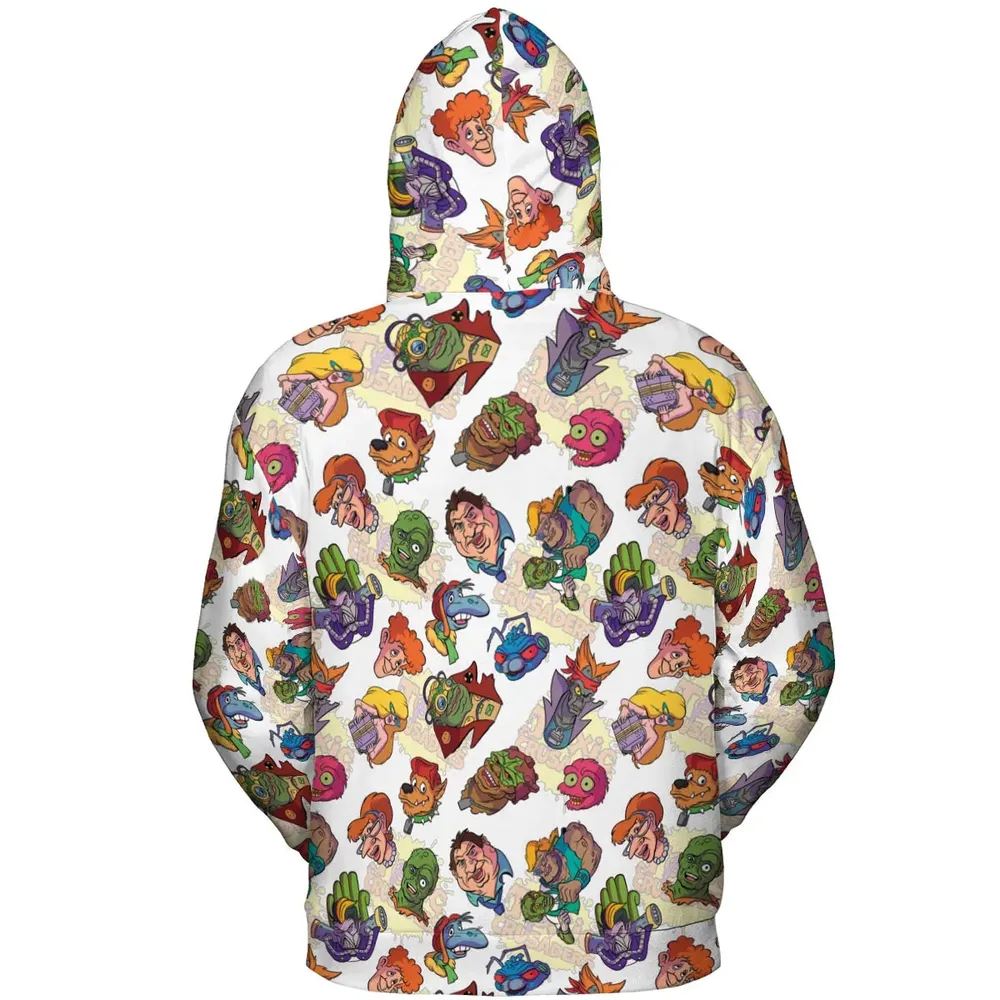 Mutant Merch Toxic Crusaders All-over Print Hoodie - 4