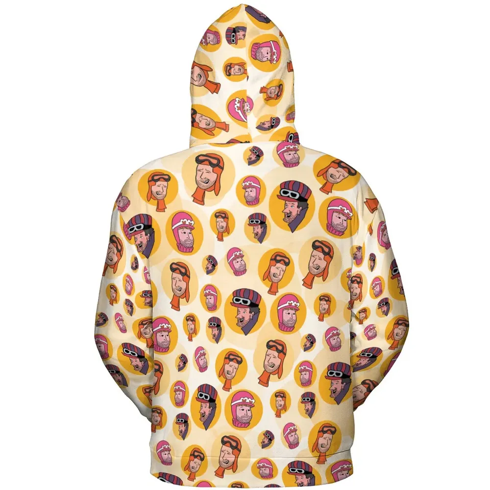No More Jockeys Wacky Jockeys All-over Print Hoodie - 4