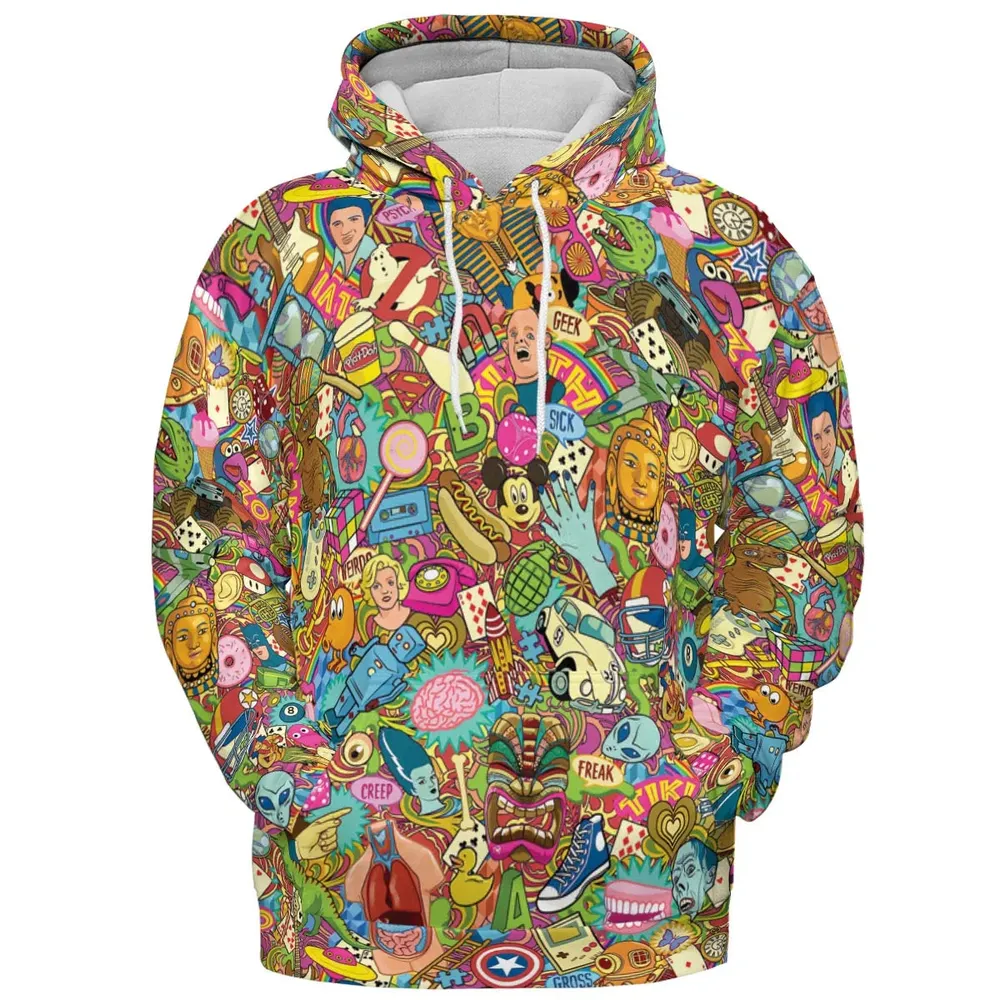 Nostalgia Toys Pop Culture Toys All-over Print Hoodie - 2