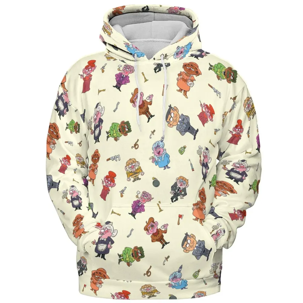 Board Game Drip Clue All-over Print Hoodie - 2
