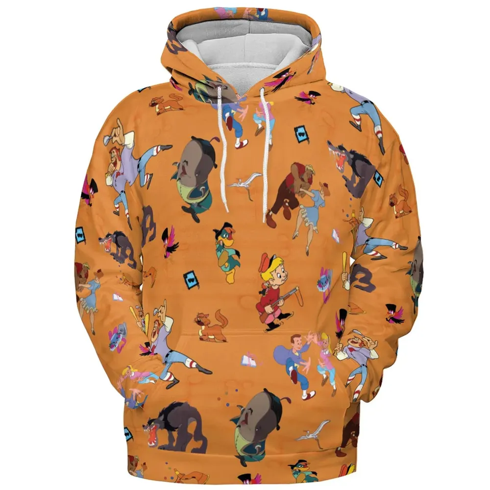 Make Mine Music Characters All-over Print Hoodie - 2