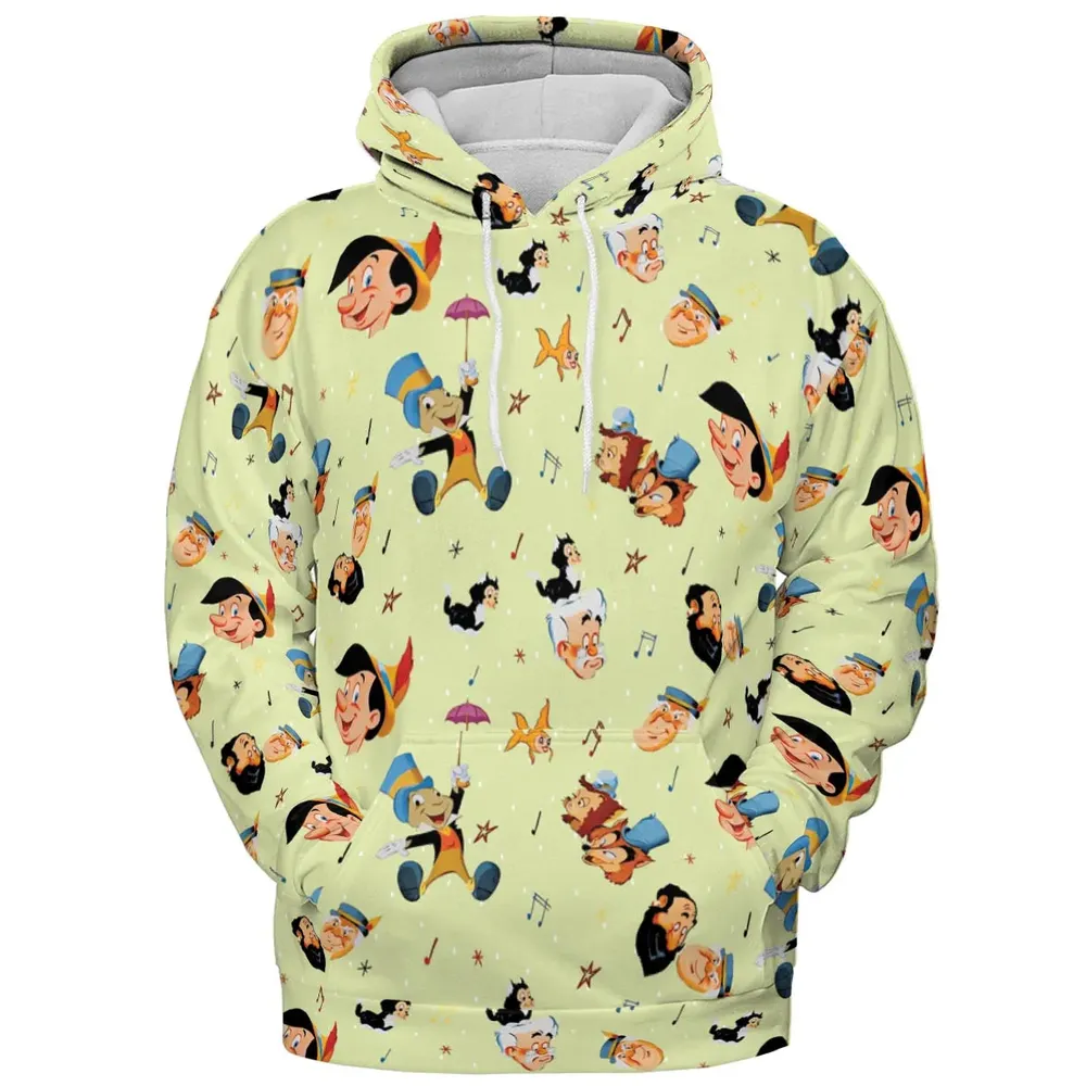 I Can't Stop Lying Pinocchio All-over Print Hoodie - 2