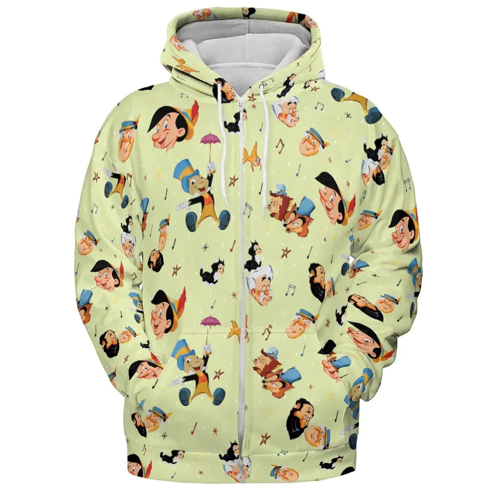 I Can't Stop Lying Pinocchio All-over Print Hoodie - 3