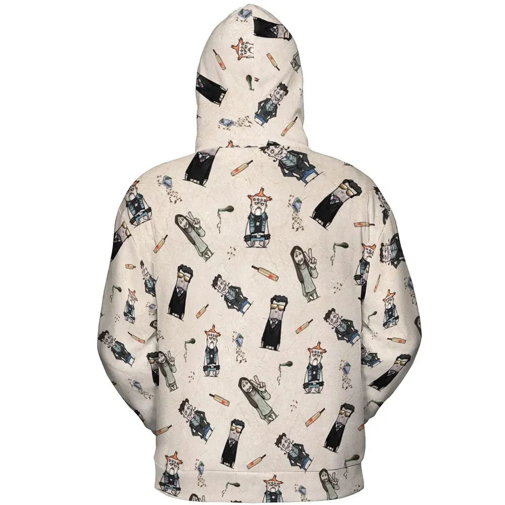 80s Madness The Young Ones All-over Print Hoodie - 4