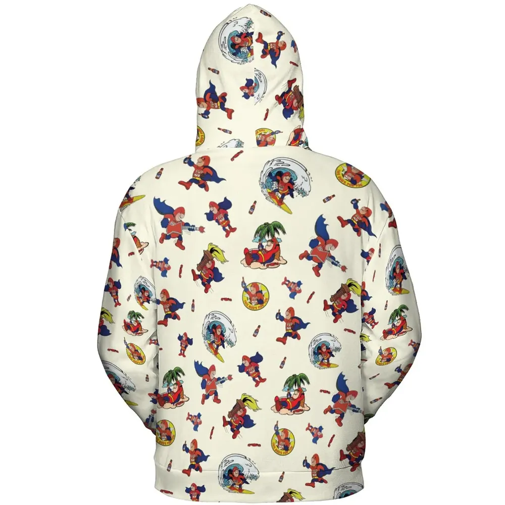 Budweiser Bud Man All-over Print Hoodie - 4