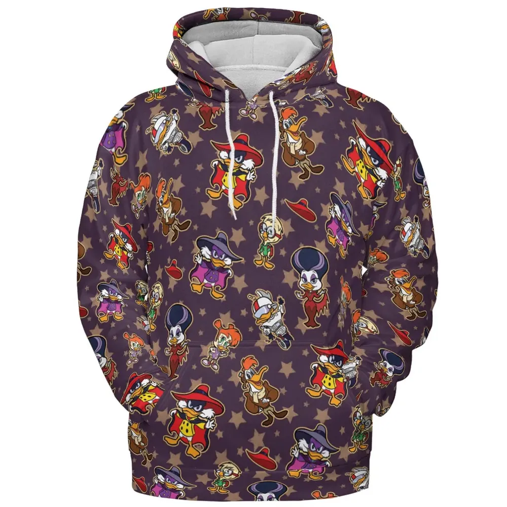 Duck Power Darkwing Duck All-over Print Hoodie - 2