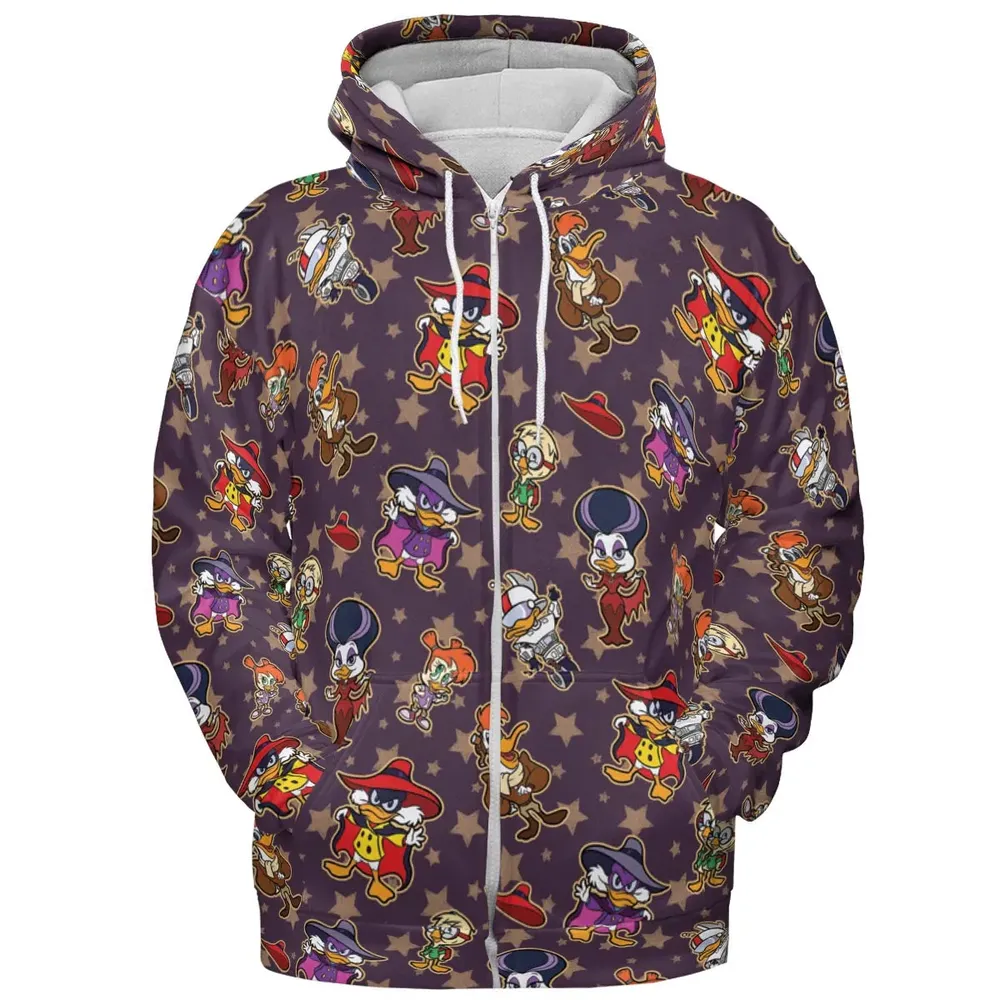 Duck Power Darkwing Duck All-over Print Hoodie - 3