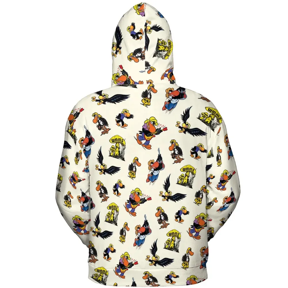The Rock The Buzzard All-over Print Hoodie - 4