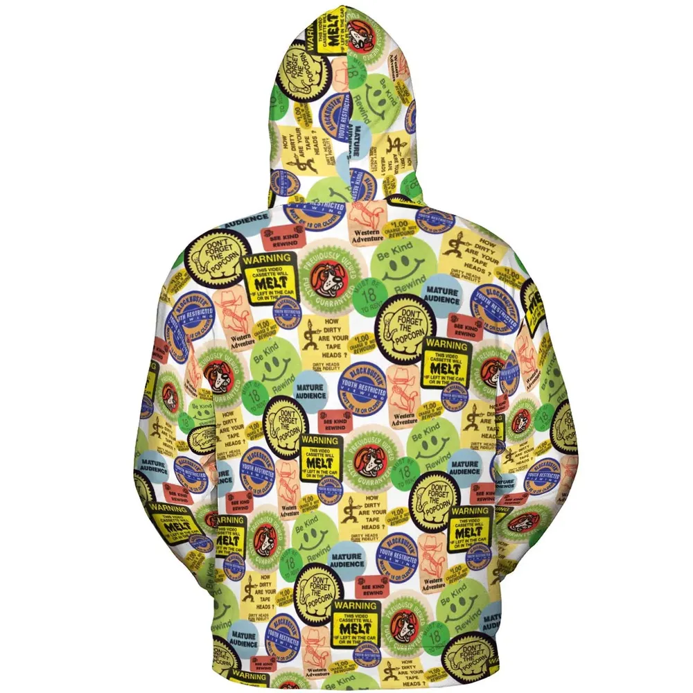 1976 Future Is Here VHS All-over Print Hoodie - 4