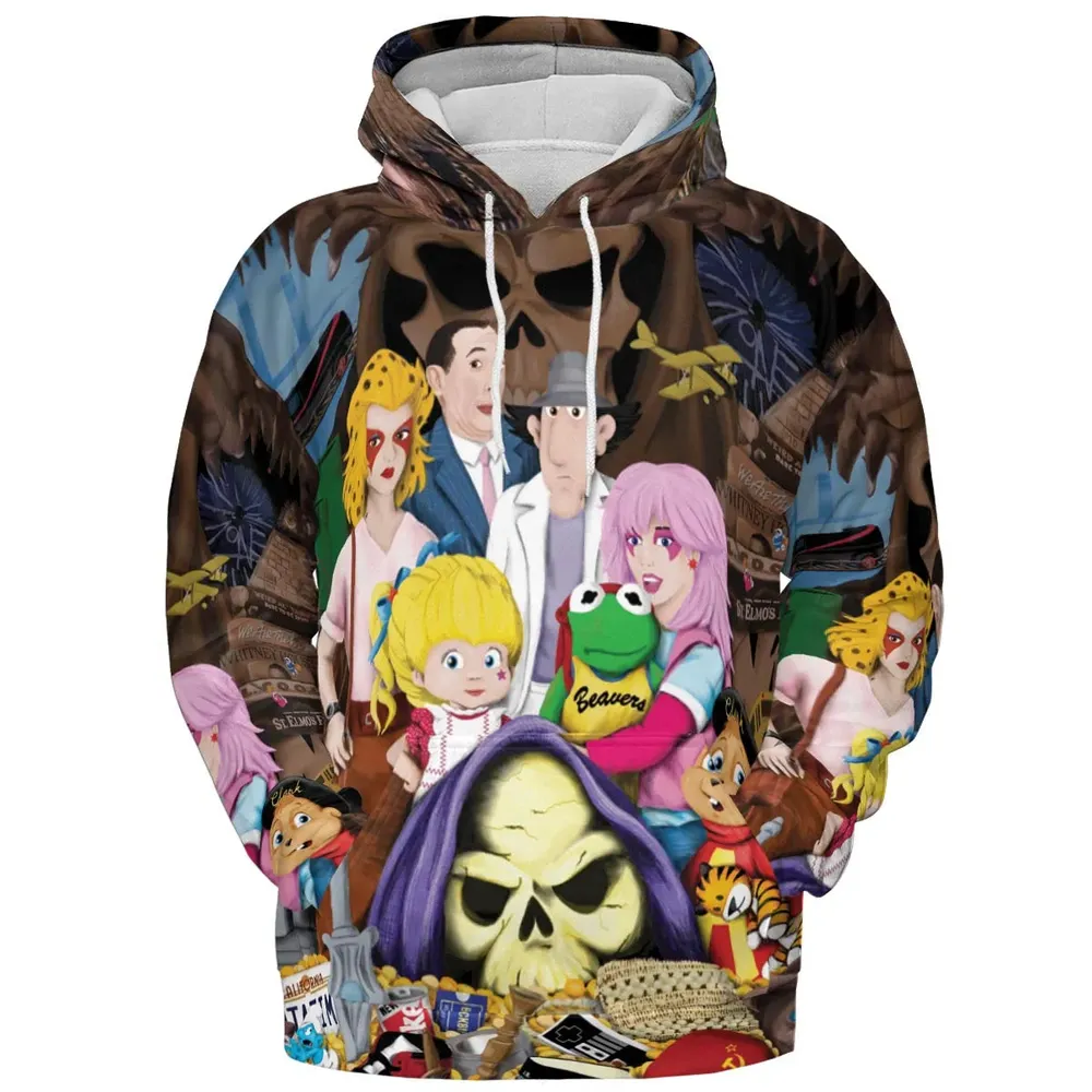 The Eighties All-over Print Hoodie - 2