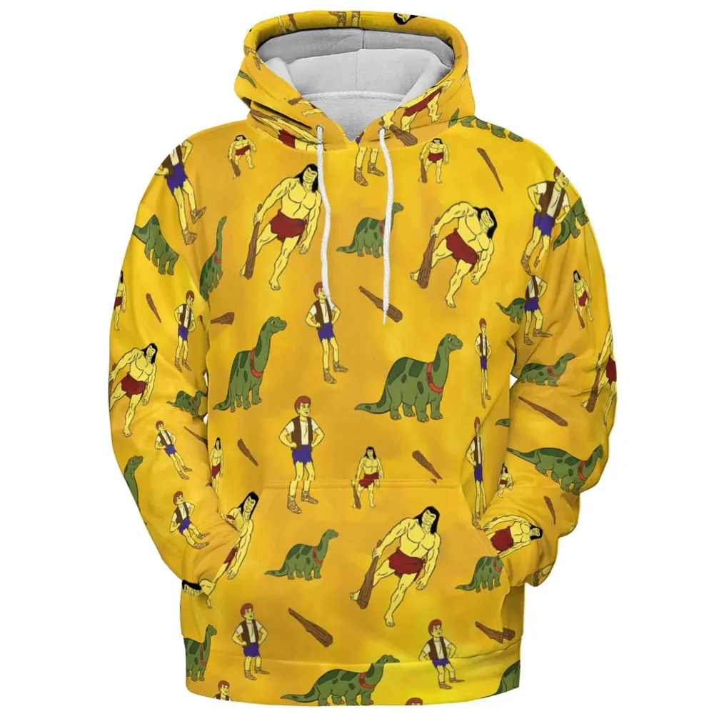 Dino Boy in the Lost Valley All-over Print Hoodie - 2