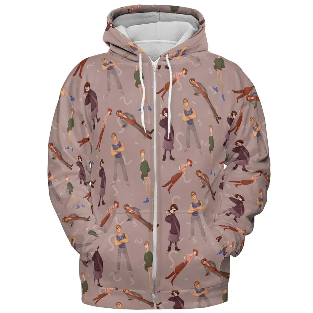 High School Icons The Breakfast Club All-over Print Hoodie - 3