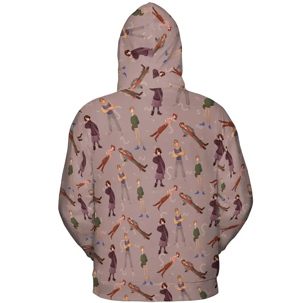 High School Icons The Breakfast Club All-over Print Hoodie - 4