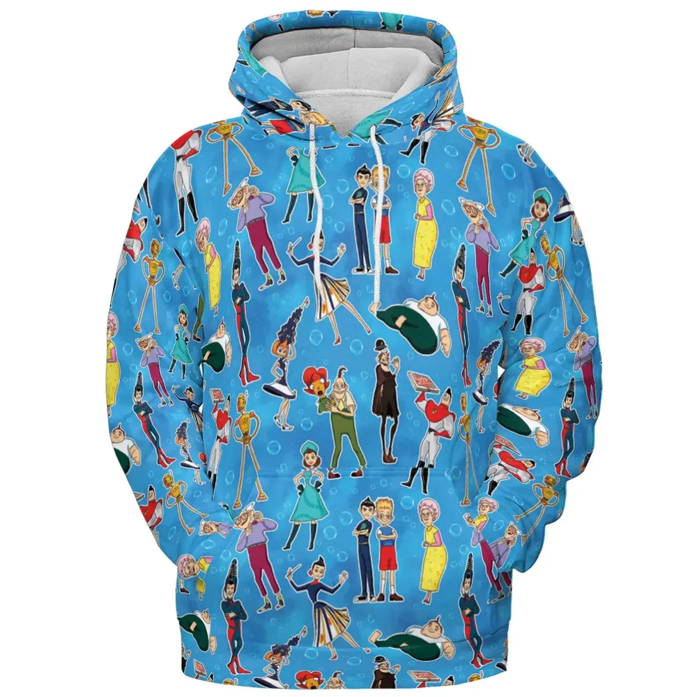 Keep Moving Forwards  Meet The Robinsons All-over Print Hoodie - 2