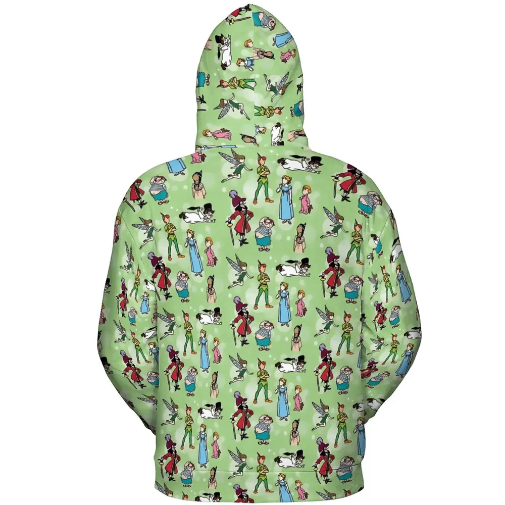 Neverland Doodles Peter Pan All-over Print Hoodie - 4