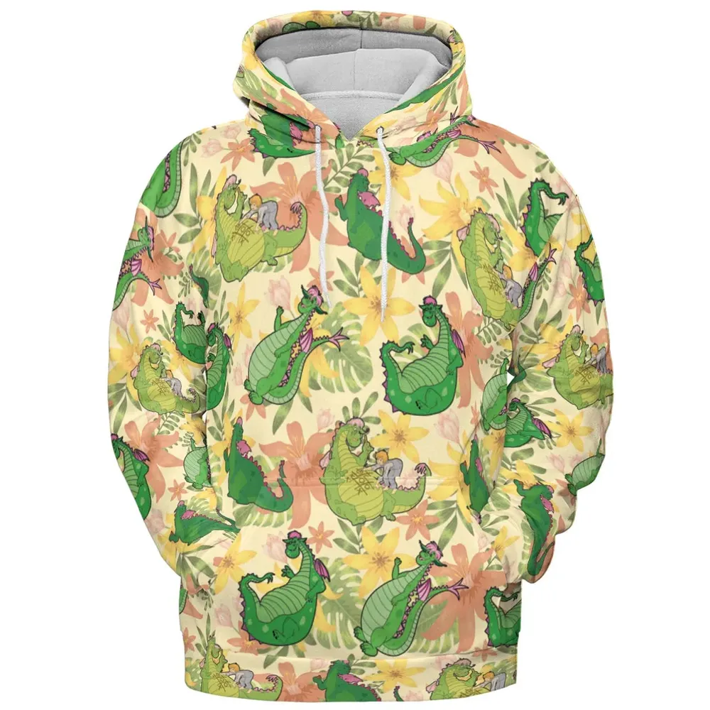 Elliott Dragon Pete's Dragon All-over Print Hoodie - 2