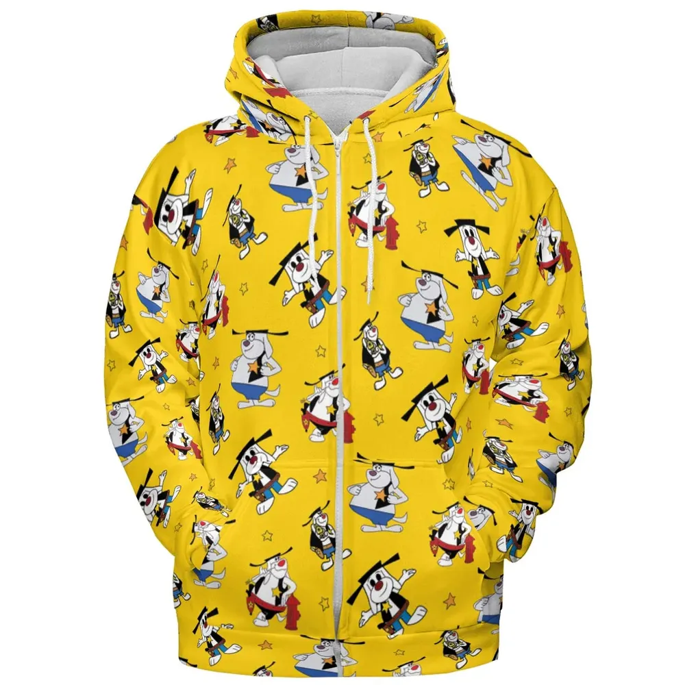 Sheriff Swag Deputy Dawg All-over Print Hoodie - 3