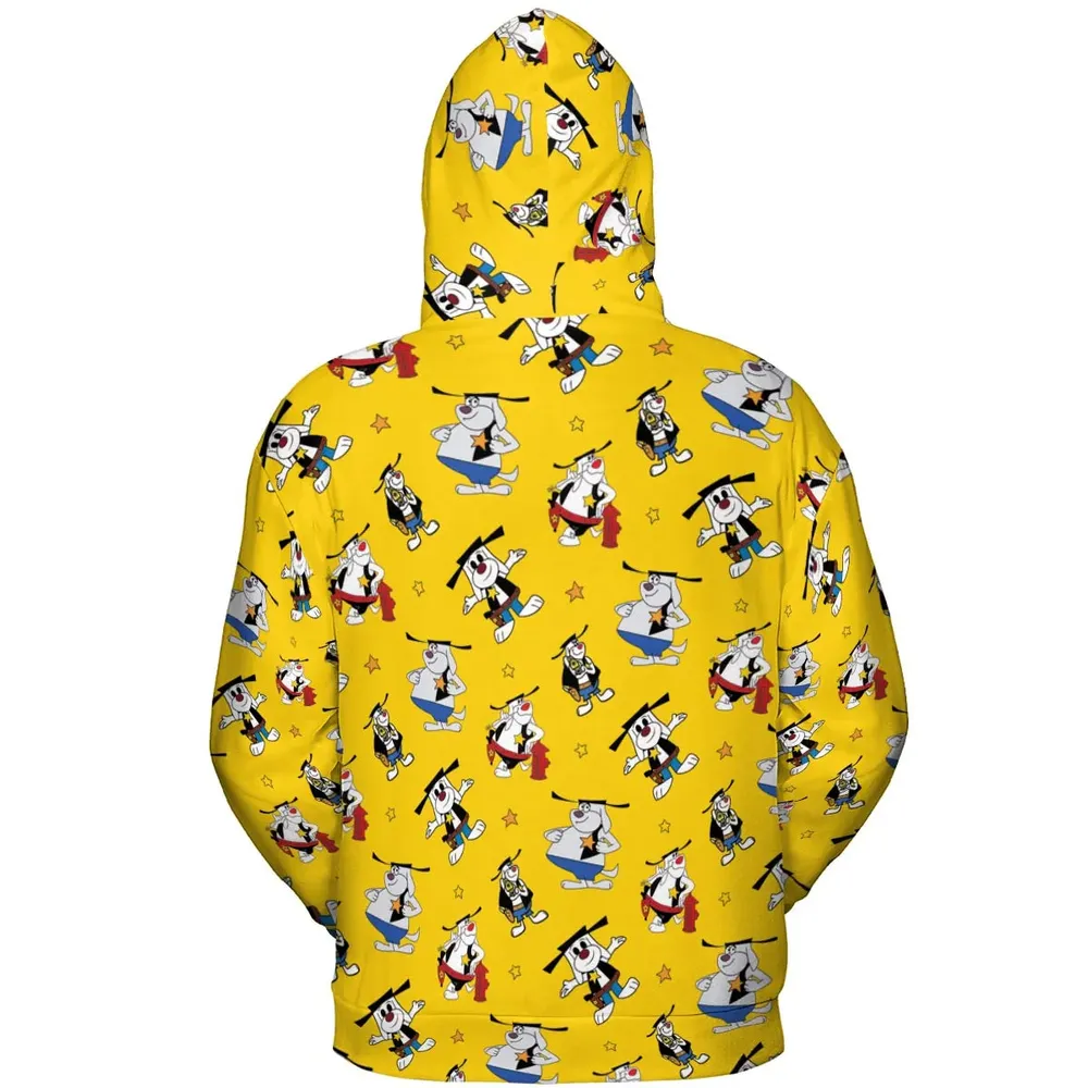 Sheriff Swag Deputy Dawg All-over Print Hoodie - 4
