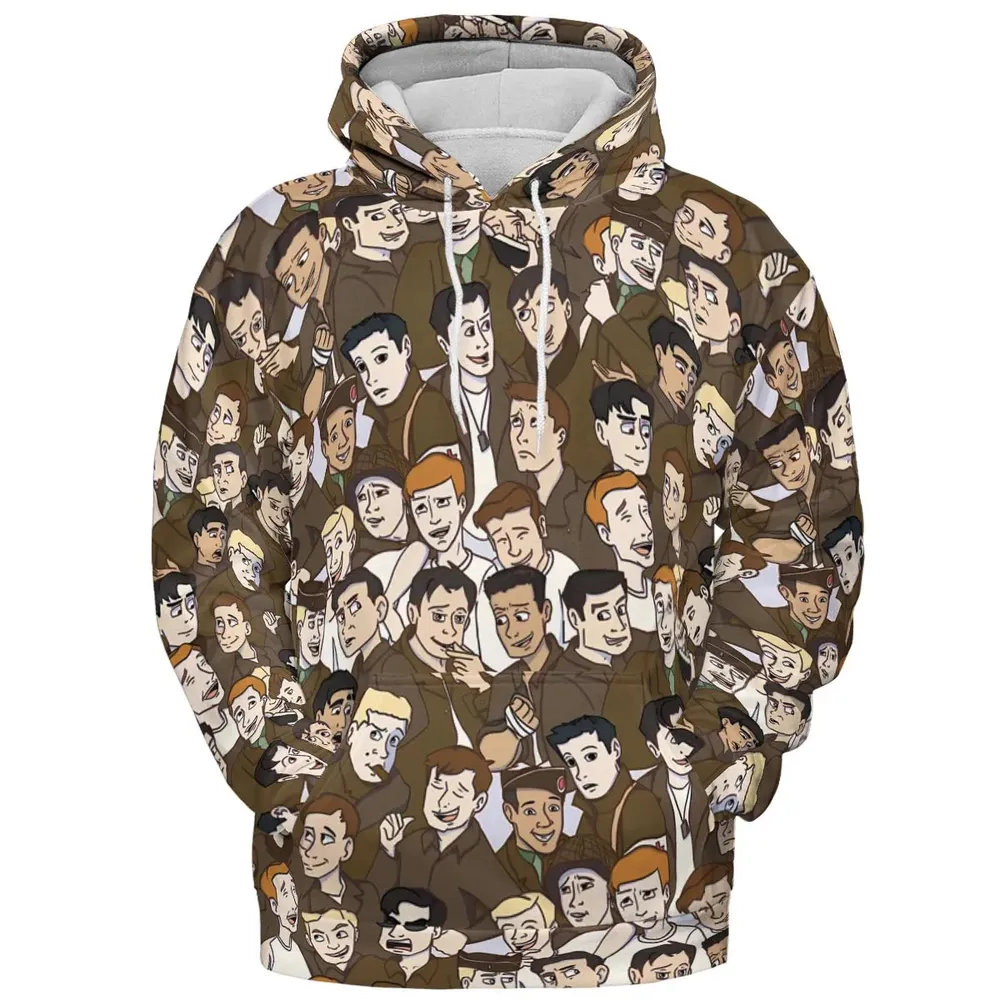 Band Of Brothers All-over Print Hoodie - 2