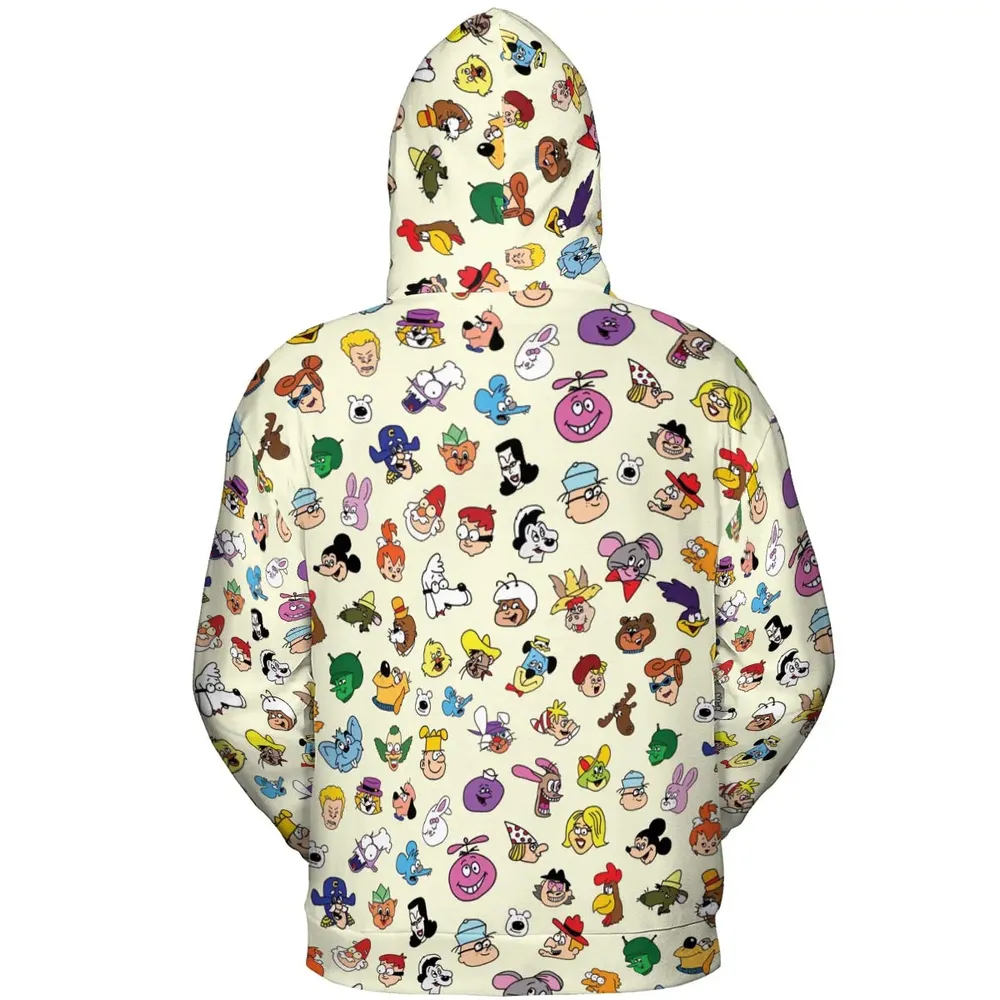 Blast From The Past All-over Print Hoodie - 4