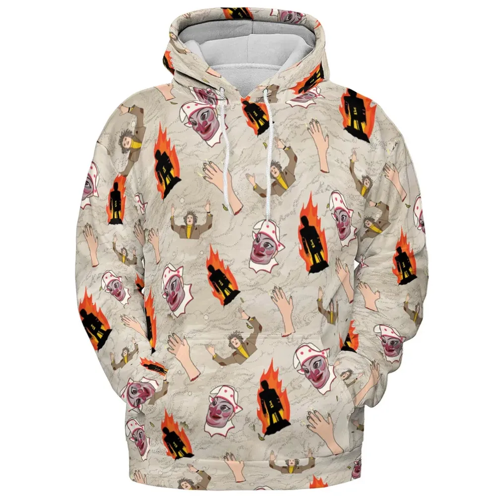 The Wicker Man Pattern All-over Print Hoodie - 2