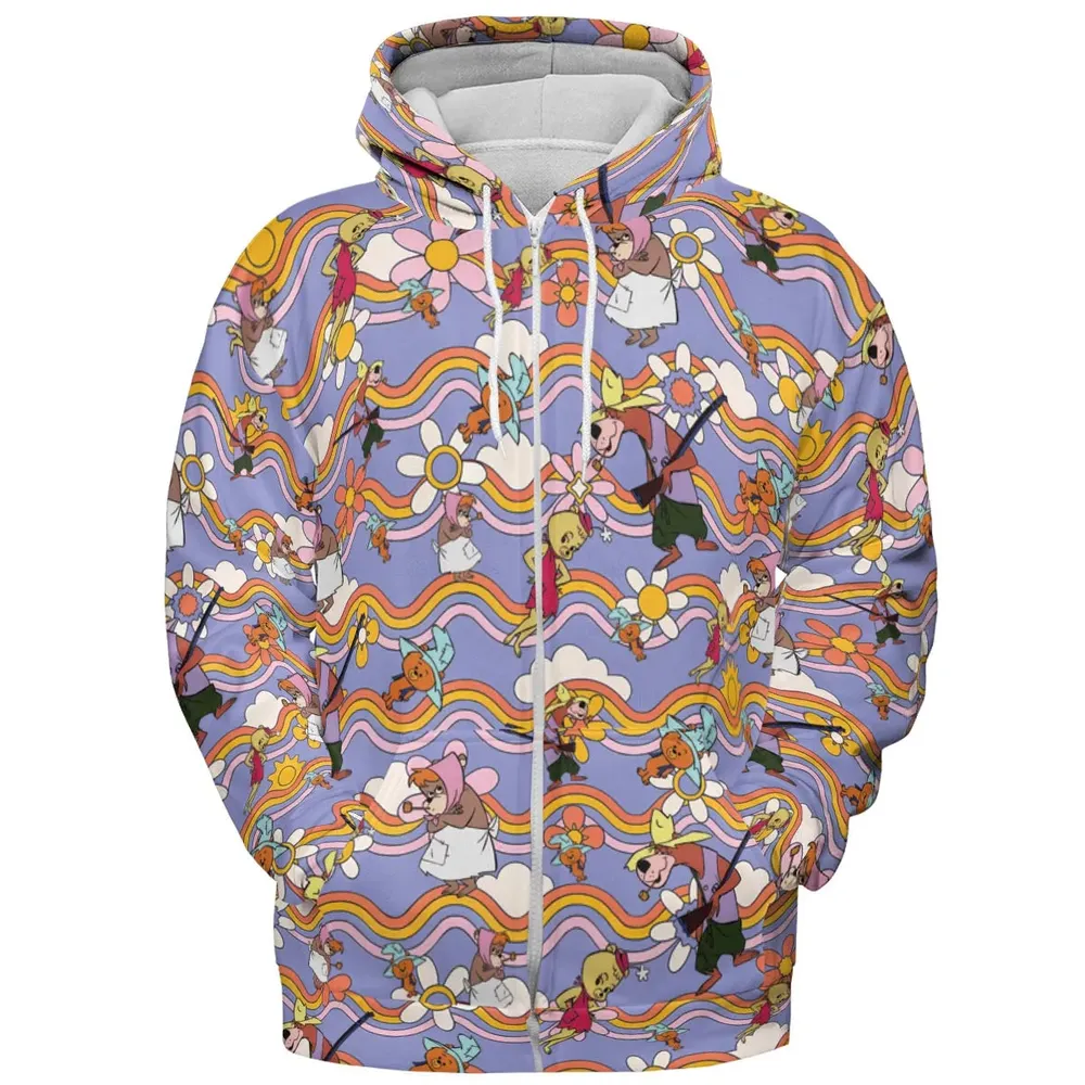 The Hillbilly Bears All-over Print Hoodie - 3