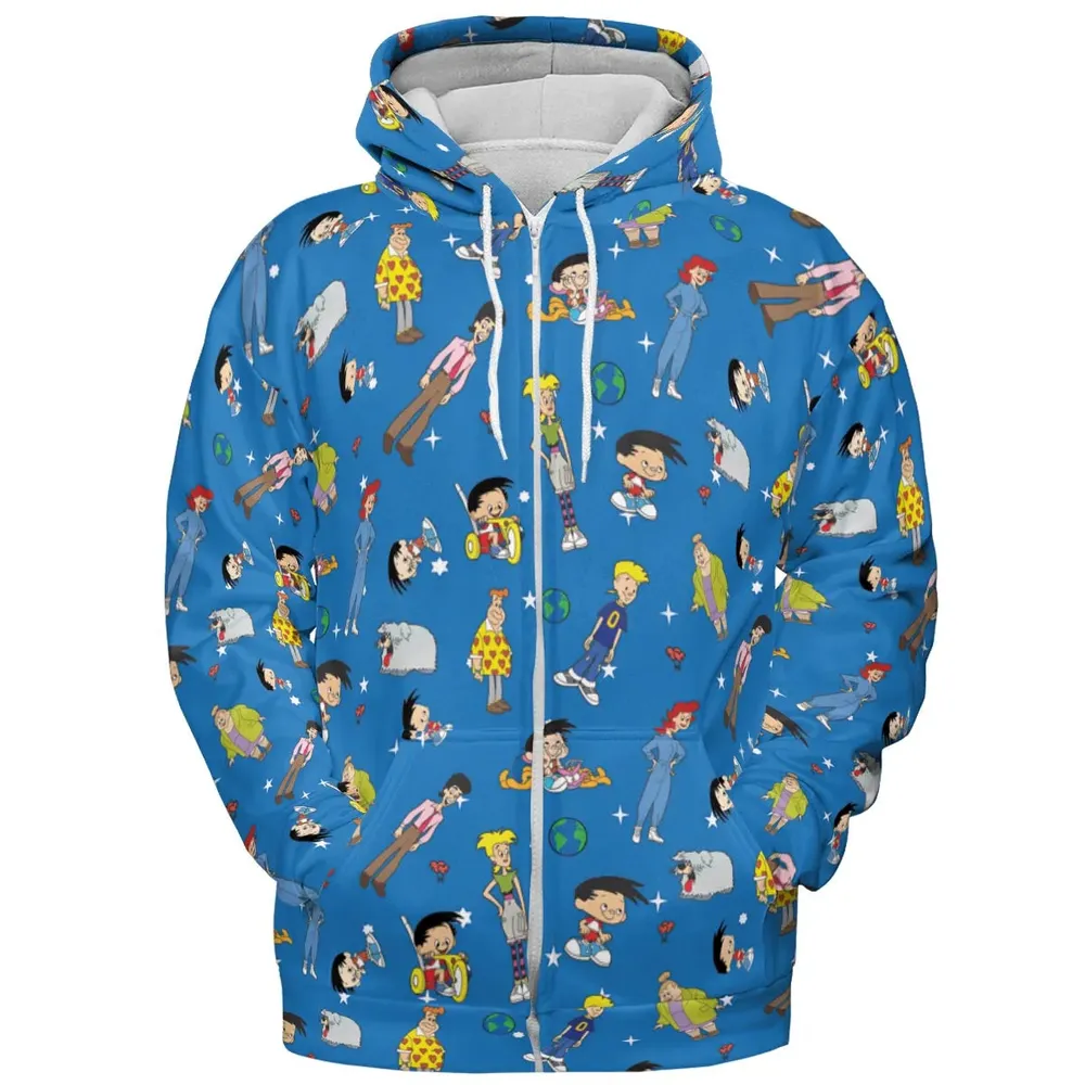 The World According to Bobby Bobby's World All-over Print Hoodie - 3