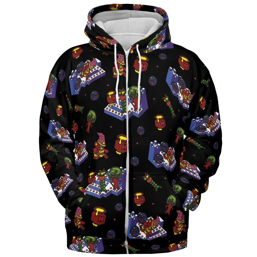 Bentley Bear Crystal Castles All-over Print Hoodie - 3