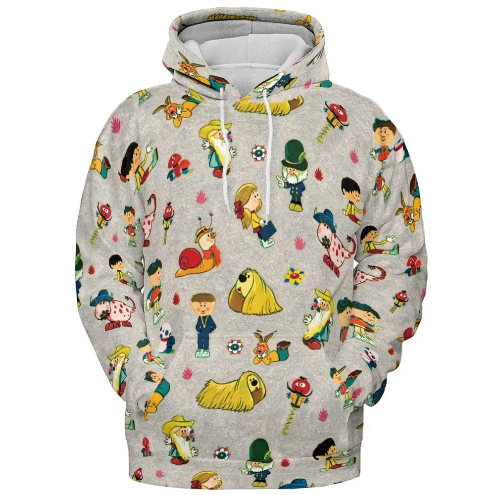 The Magic Roundabout Characters All-over Print Hoodie - 2