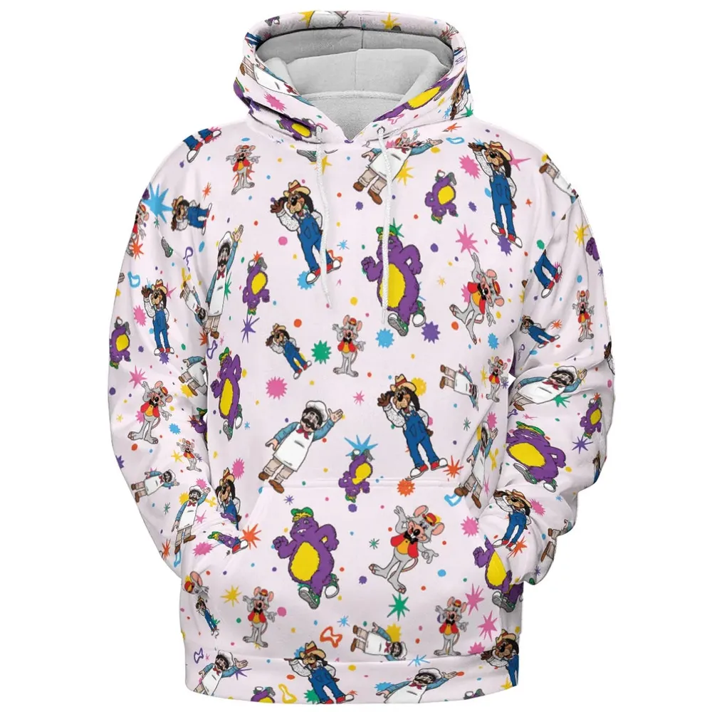 Cheezer Weezer Chuck E Cheese All-over Print Hoodie - 2