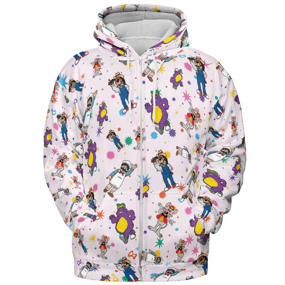 Cheezer Weezer Chuck E Cheese All-over Print Hoodie - 3