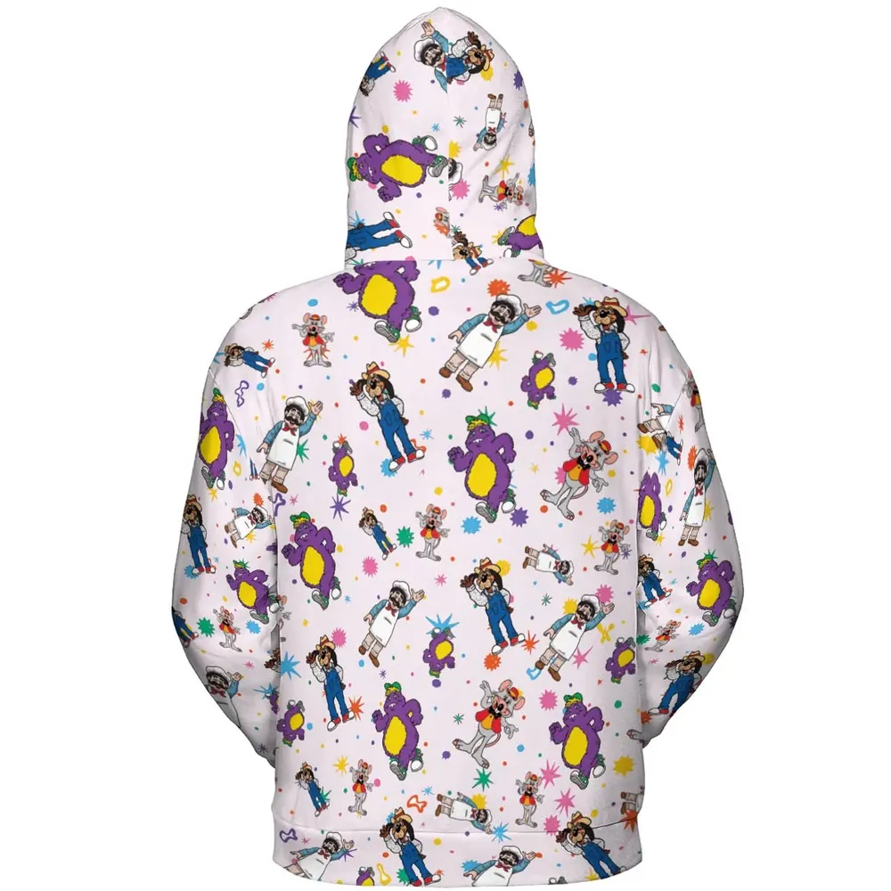Cheezer Weezer Chuck E Cheese All-over Print Hoodie - 4