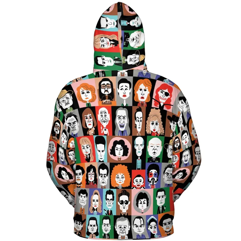 Twin Peaks Characters All-over Print Hoodie - 4