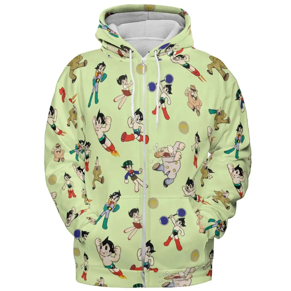 Astro Boy Characters All-over Print Hoodie - 3