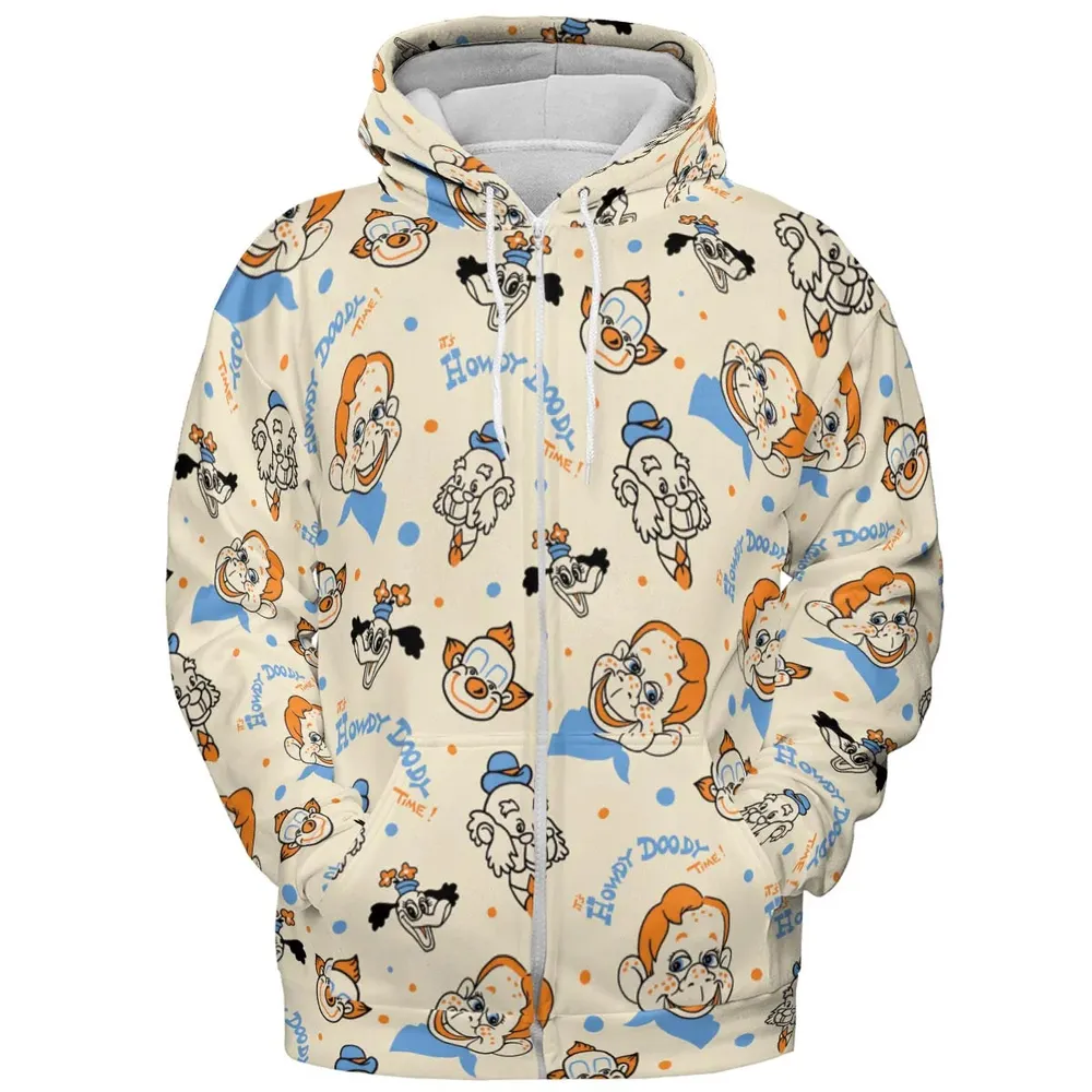 The Howdy Doody TIme All-over Print Hoodie - 3