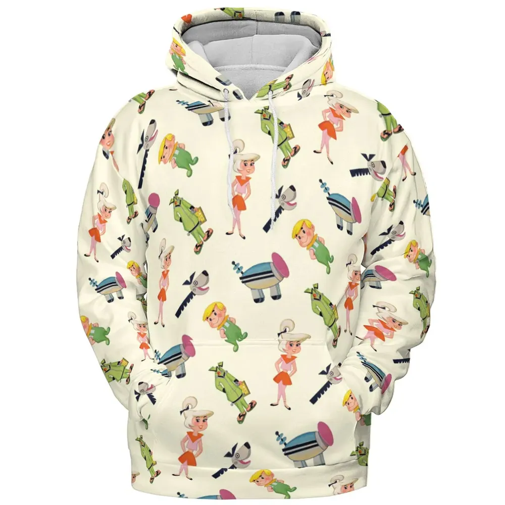 Toon Time The Jetsons All-over Print Hoodie - 2