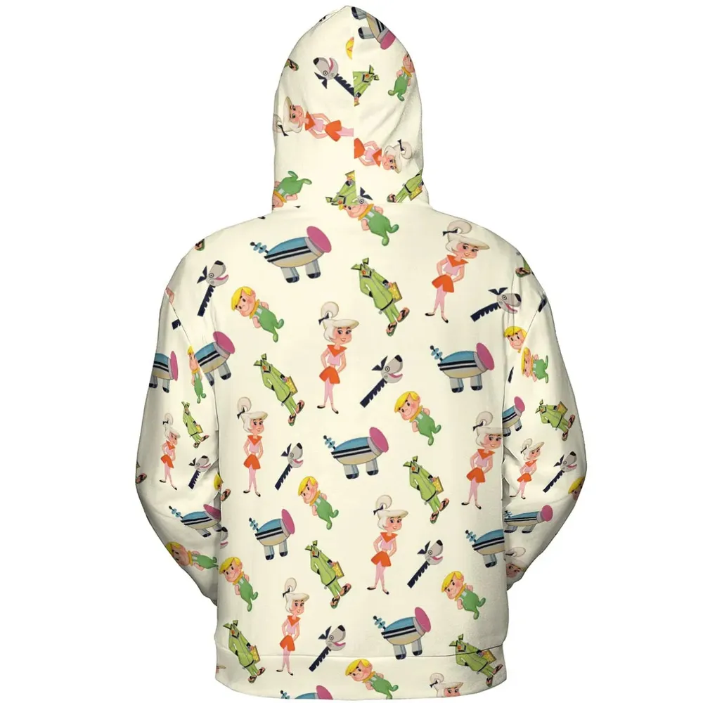 Toon Time The Jetsons All-over Print Hoodie - 4